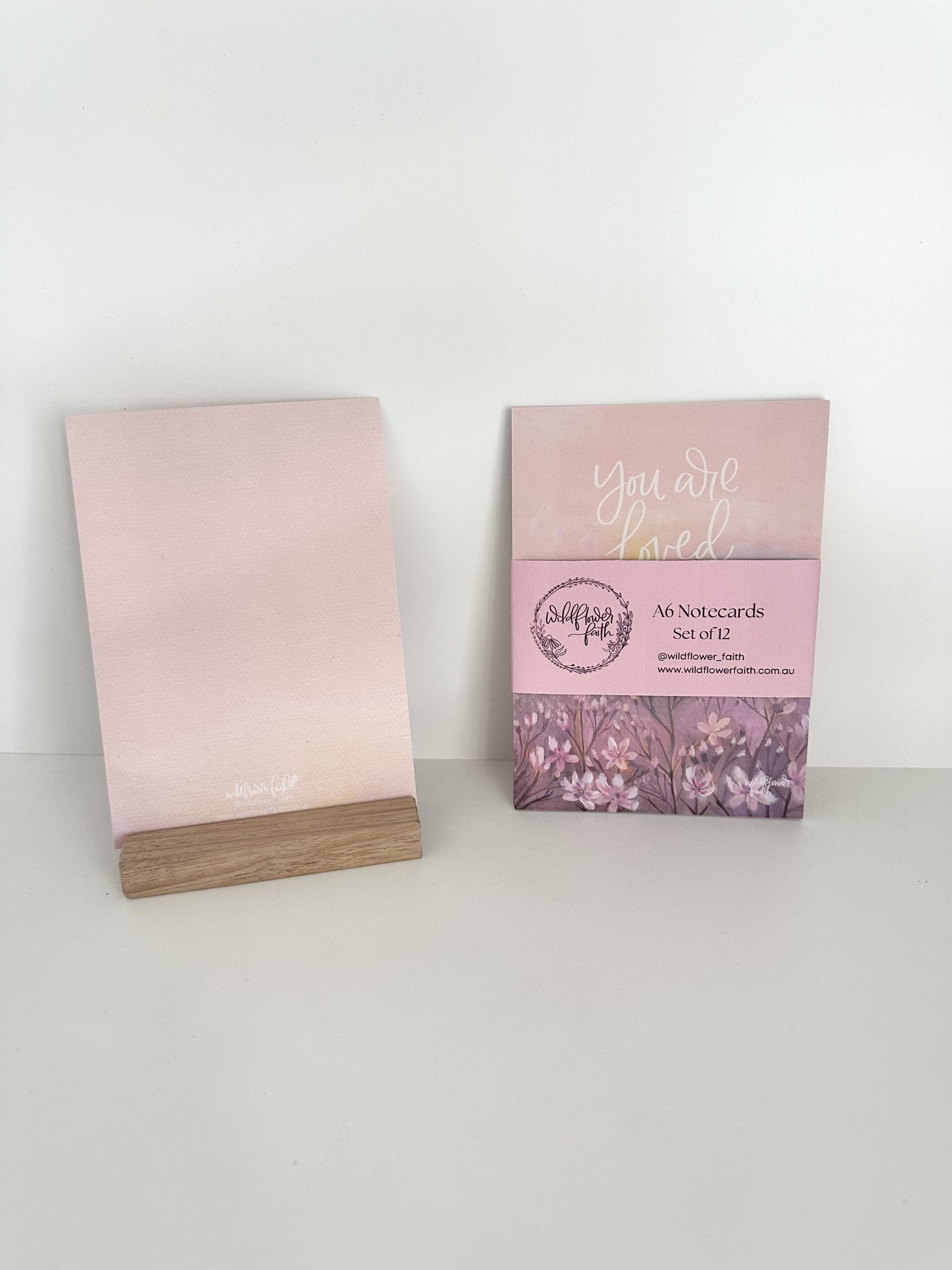 A6 Notecard Set You are Loved Back